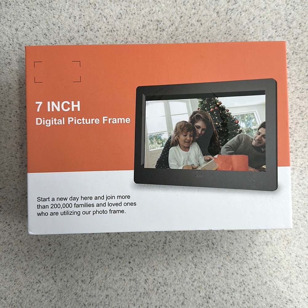 7 inch digital picture frame